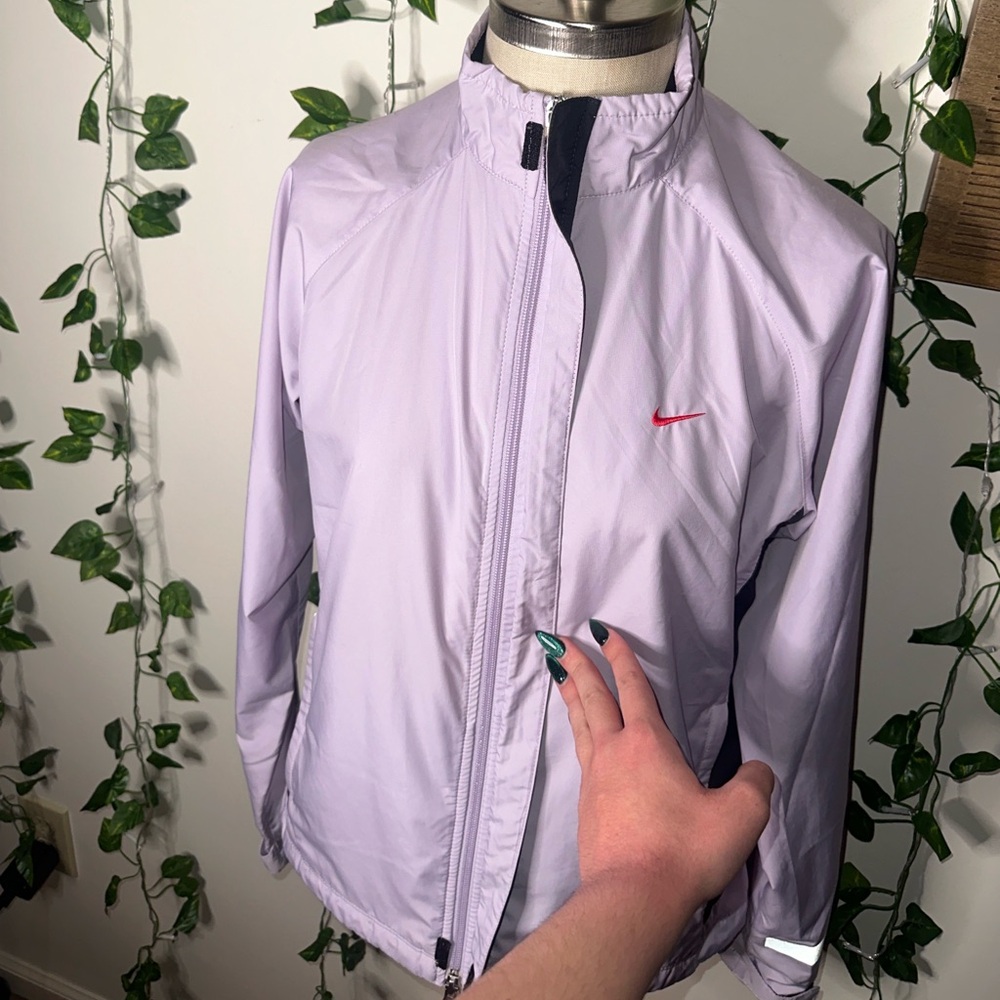 Nike Vintage Y2K Lilac Reflective Windbreaker - Picture 4 of 11